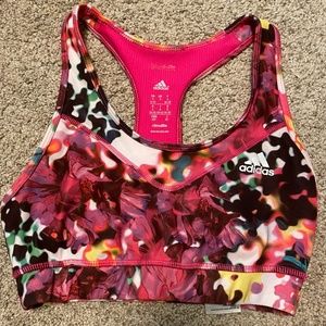 Multicolor Adidas Sports Bra